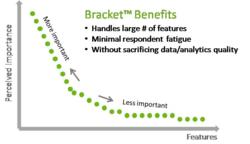 Importance scale of large number of features with Bracket
